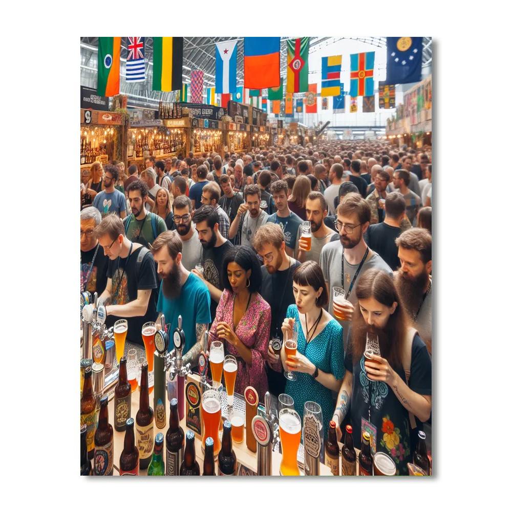 World Beer Cup Paint By Numbers