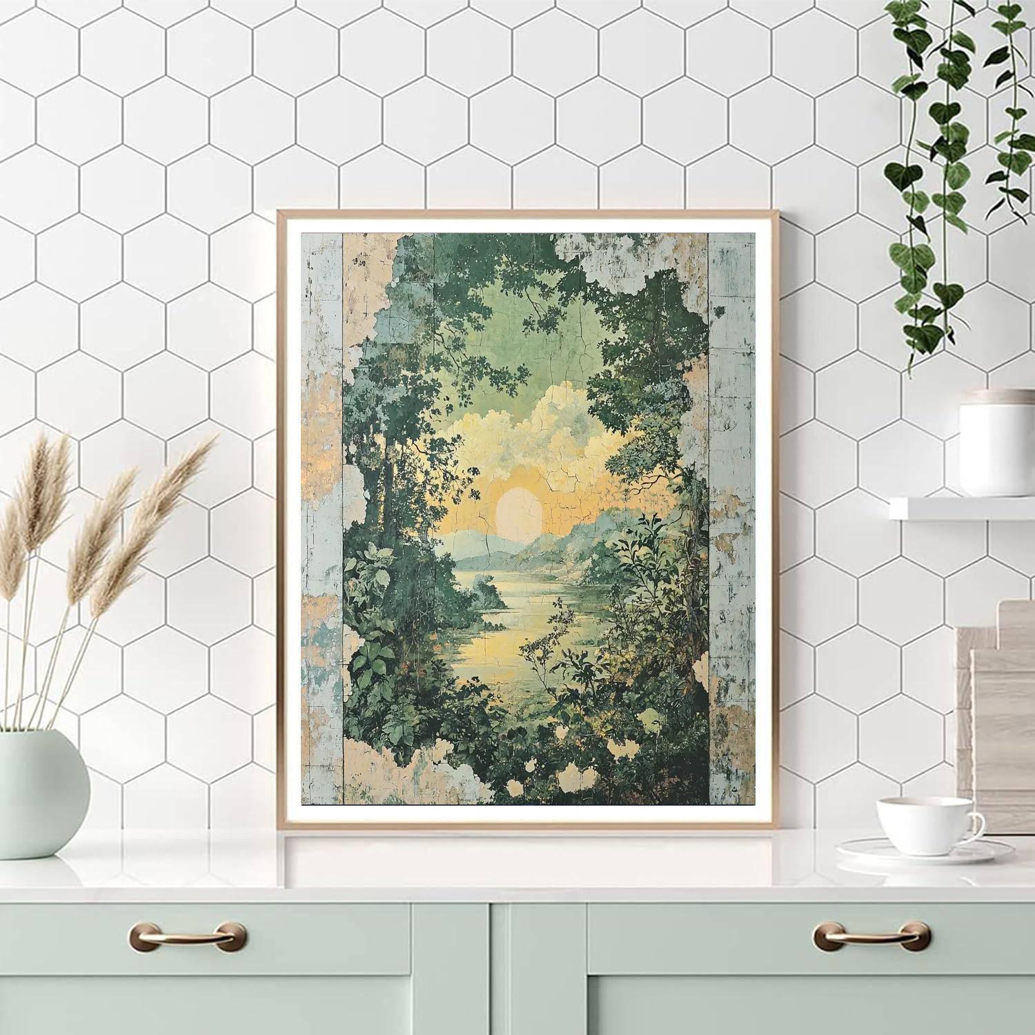 Max Ernst Inspired Fragments Of Reality  Paint By Numbers