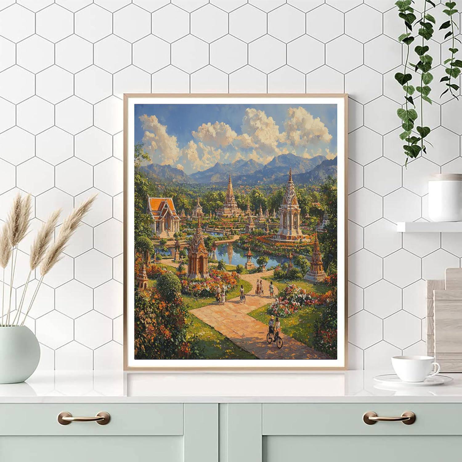 Ancient City - Samut Prakan Paint By Numbers