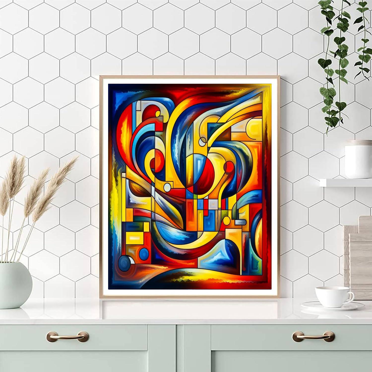 Joyful Dance Of Colors Paint By Color