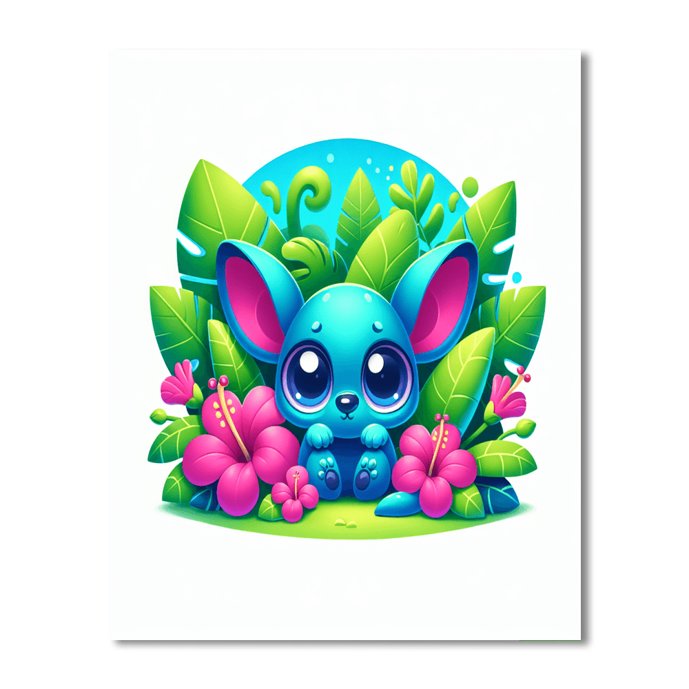 Stitch Escape DIY Paint By Numbers