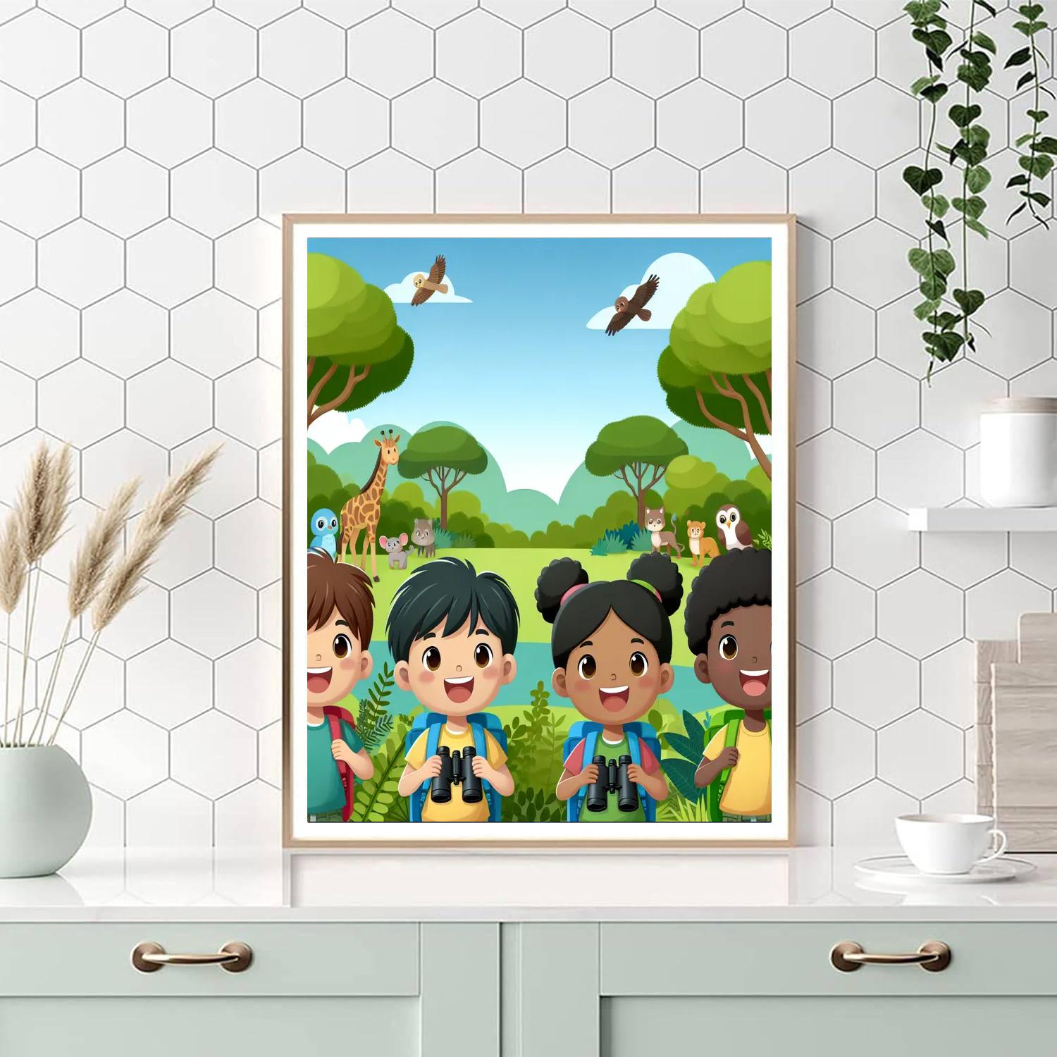 Daring Explorers Paint By Numbers Art