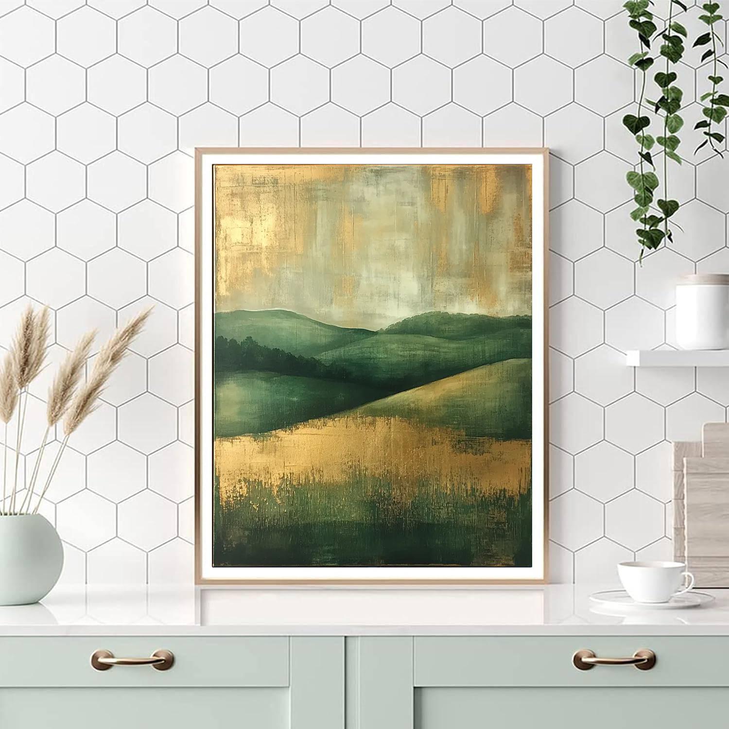 Mark Rothko Inspired Whispering Earth  Numbered Painting Kits