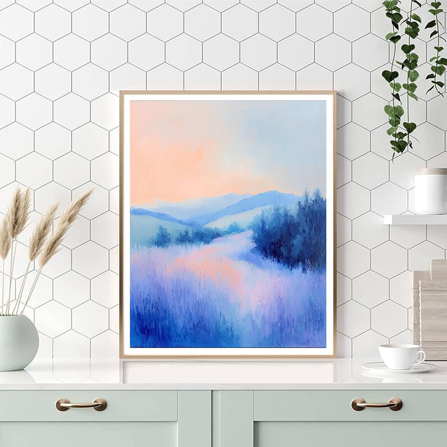 Paul Cézanne Inspired Tranquil Awakening  Paint By Numbers Kits