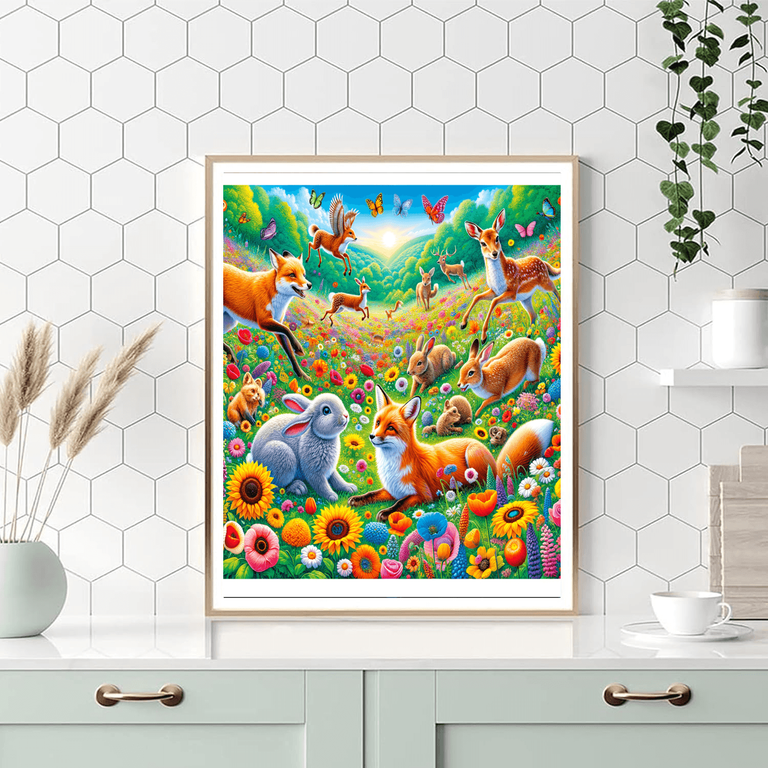 Joyful Frolic Paint By Numbers Kits