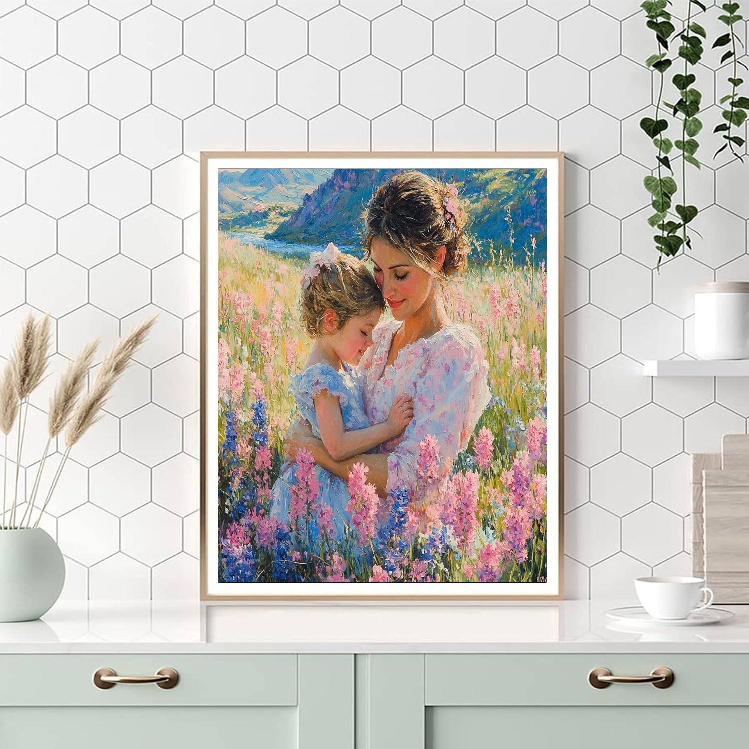 The Heart Of A Mother Paint By Numbers Kits