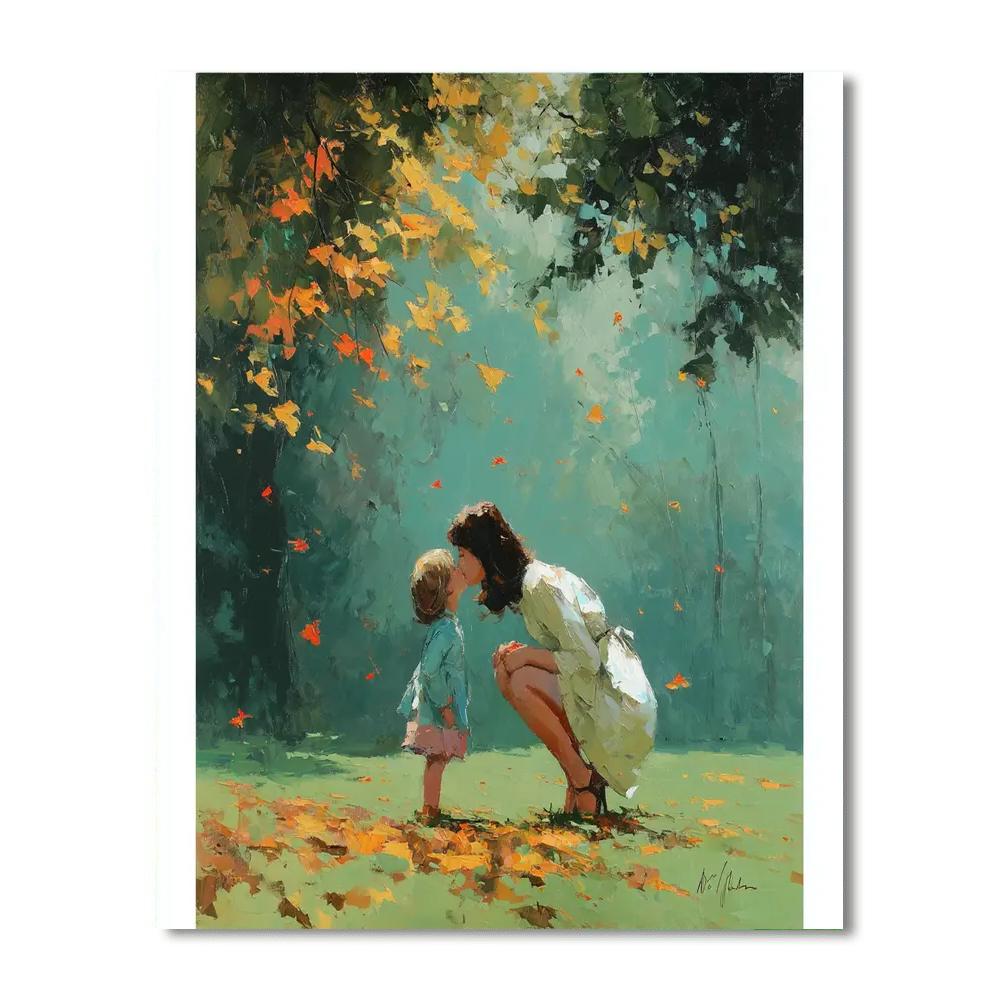 Kisses In The Park Paint By Numbers Kits