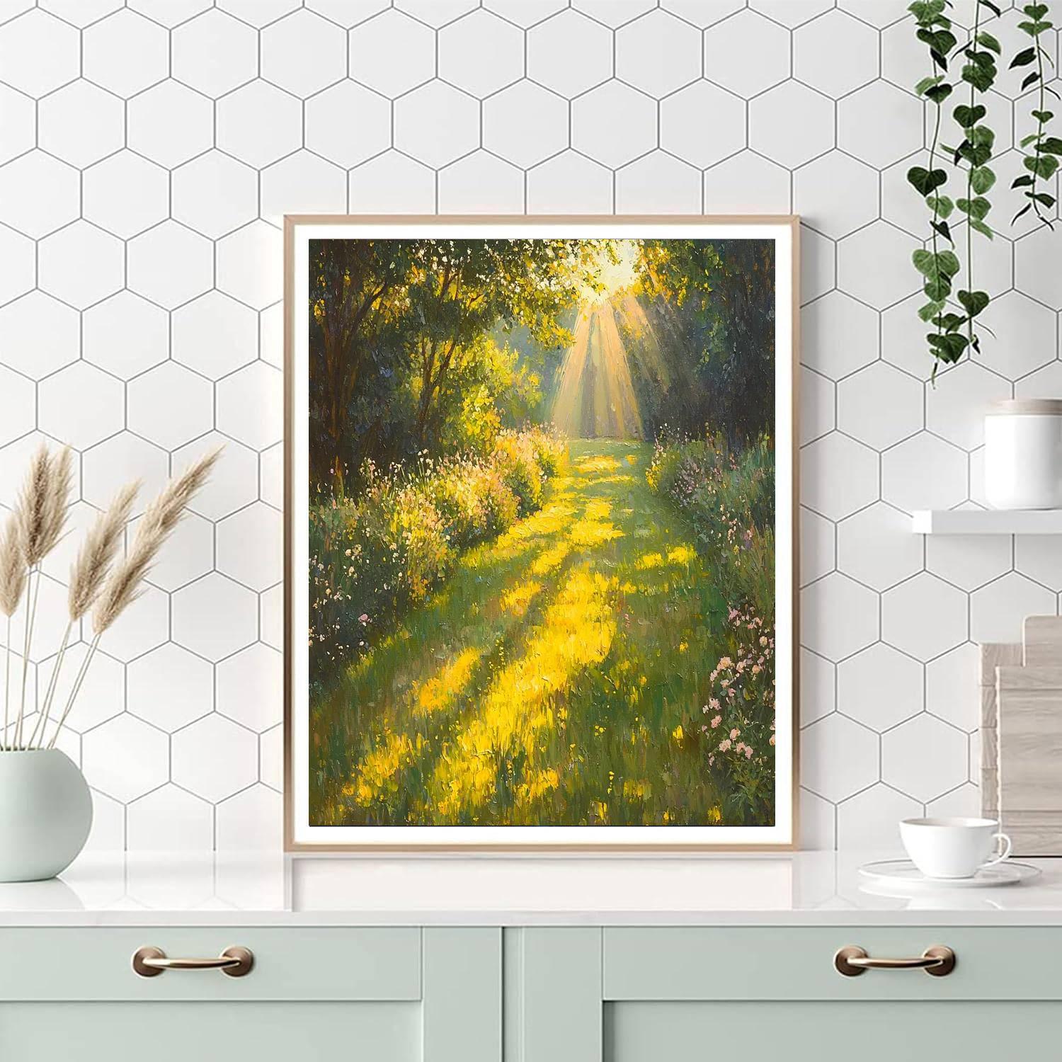 Edgar Degas Inspired Dances Of Dappled Light  Painting By Numbers Kit