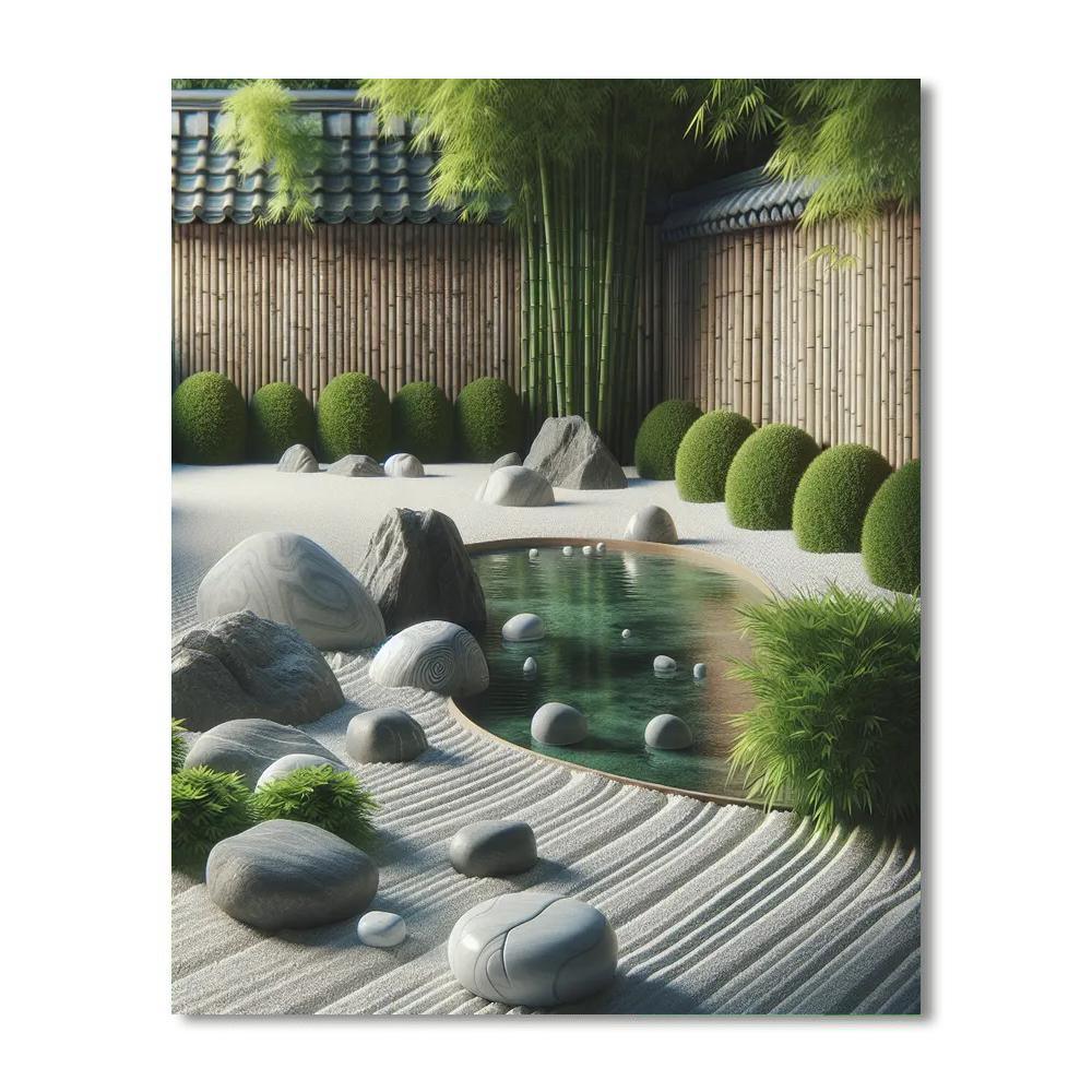 Zen Tranquility Numbered Painting Kits