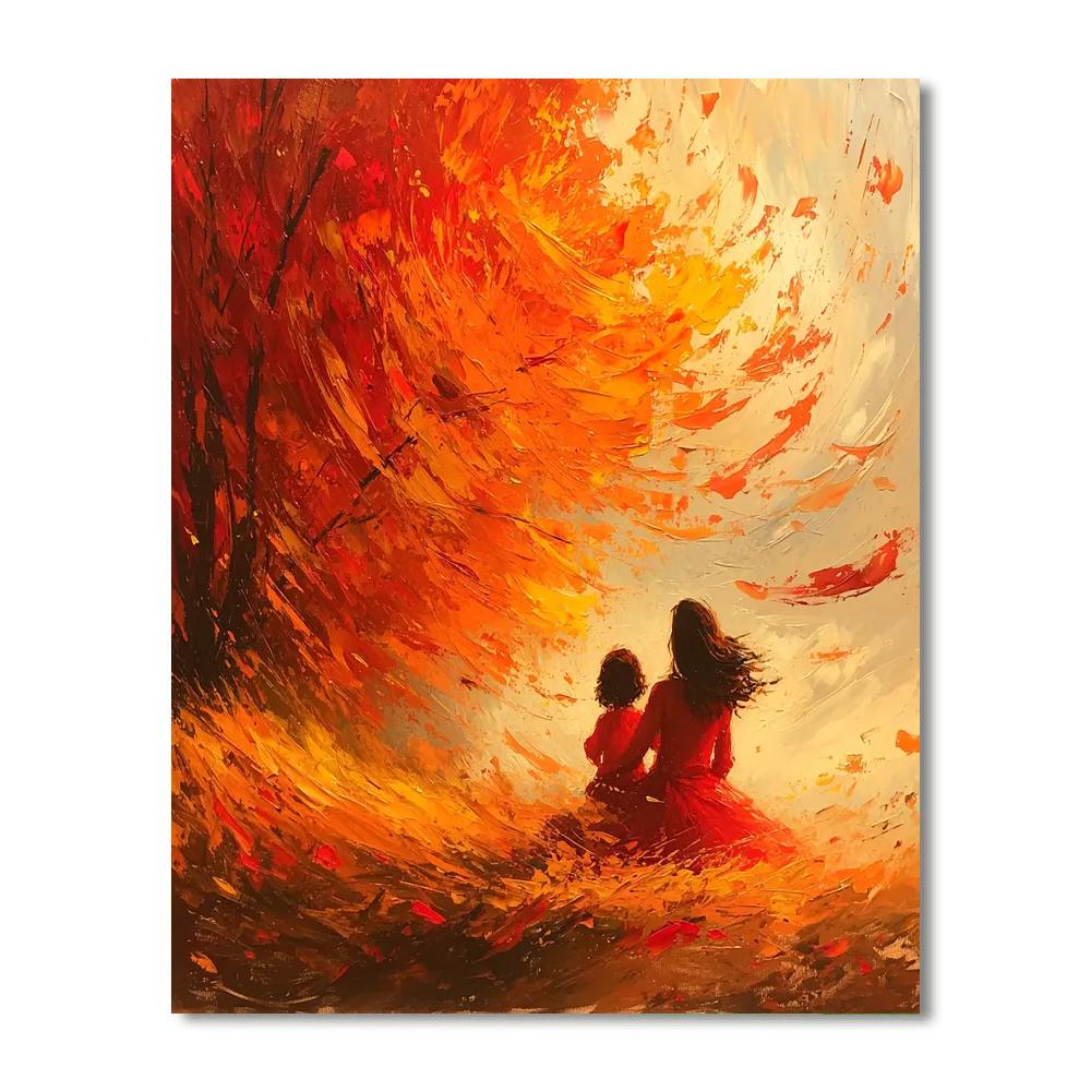 A Mother's Love, Everlasting Painting By Numbers Kit