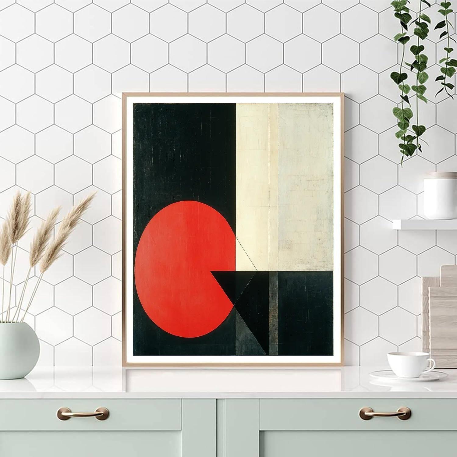 Kazimir Malevich Inspired Essence Of Abstraction  Paint By Numbers Kits