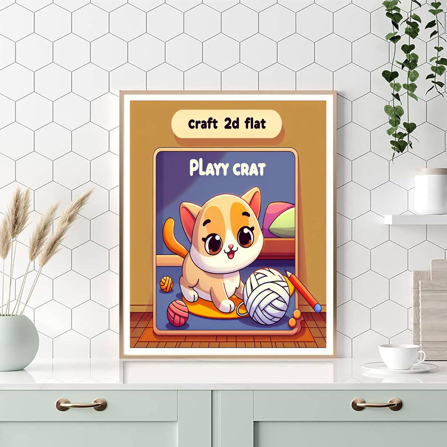 Charming Kitten Paint By Color