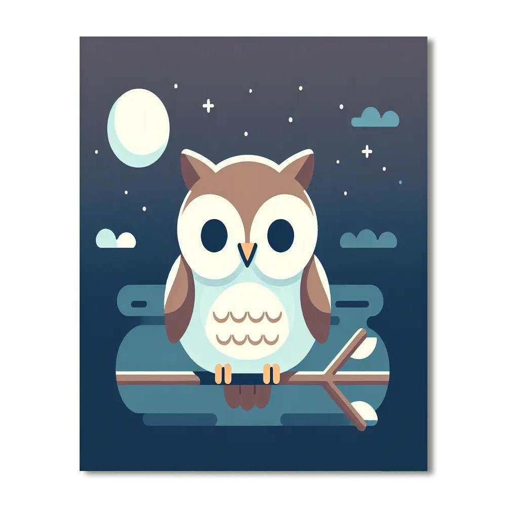 Wise Owl Observatory Paint By Numbers Kits