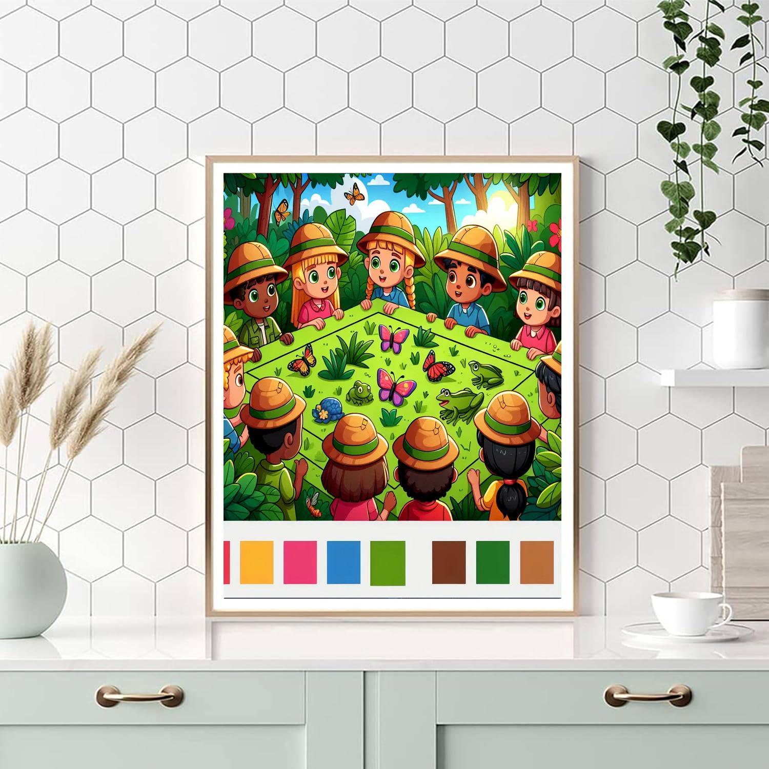 Nature Explorer Expedition Numbered Painting Kits