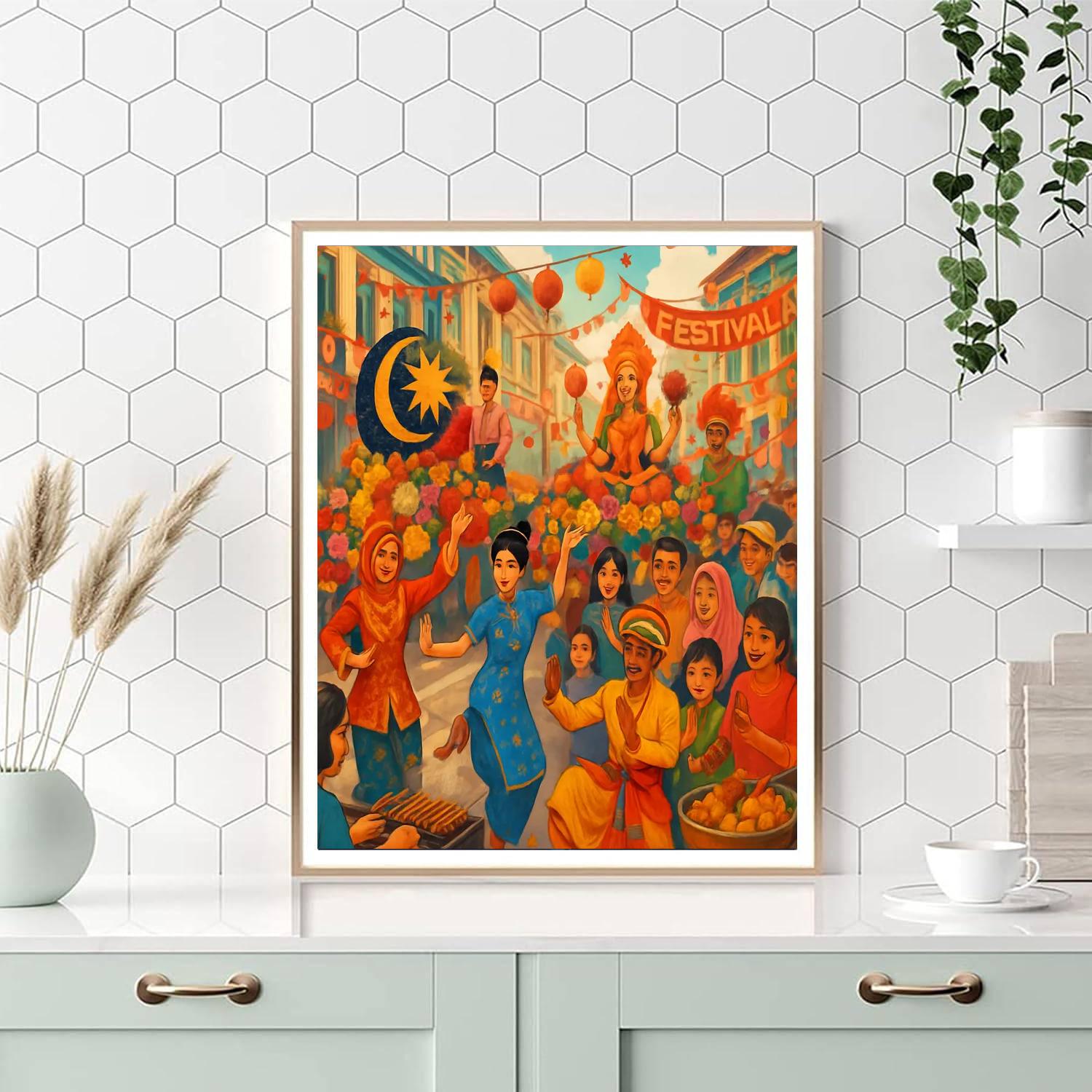 Karnival Kuala Lumpur Number Painting