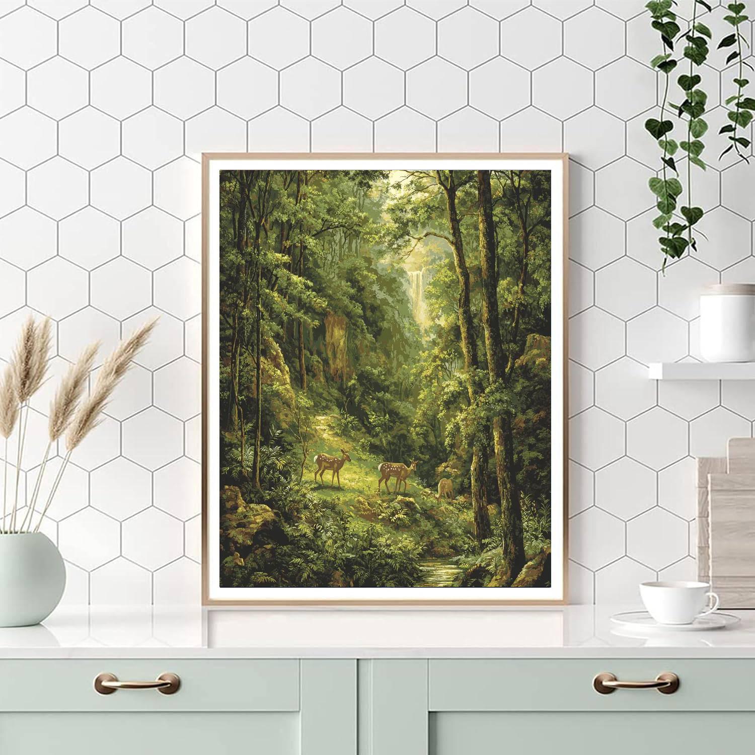 Thomas Gainsborough Inspired Harmonious Woodland Serenade  Paint By Numbers