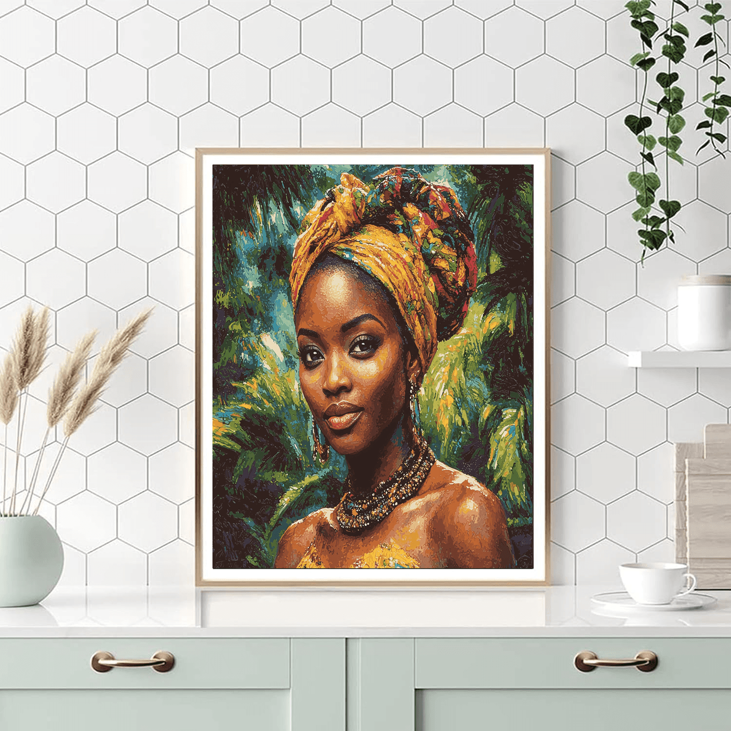 Lupita Nyong'o: The Poetic Grace Of Nakia Painting Number Kit
