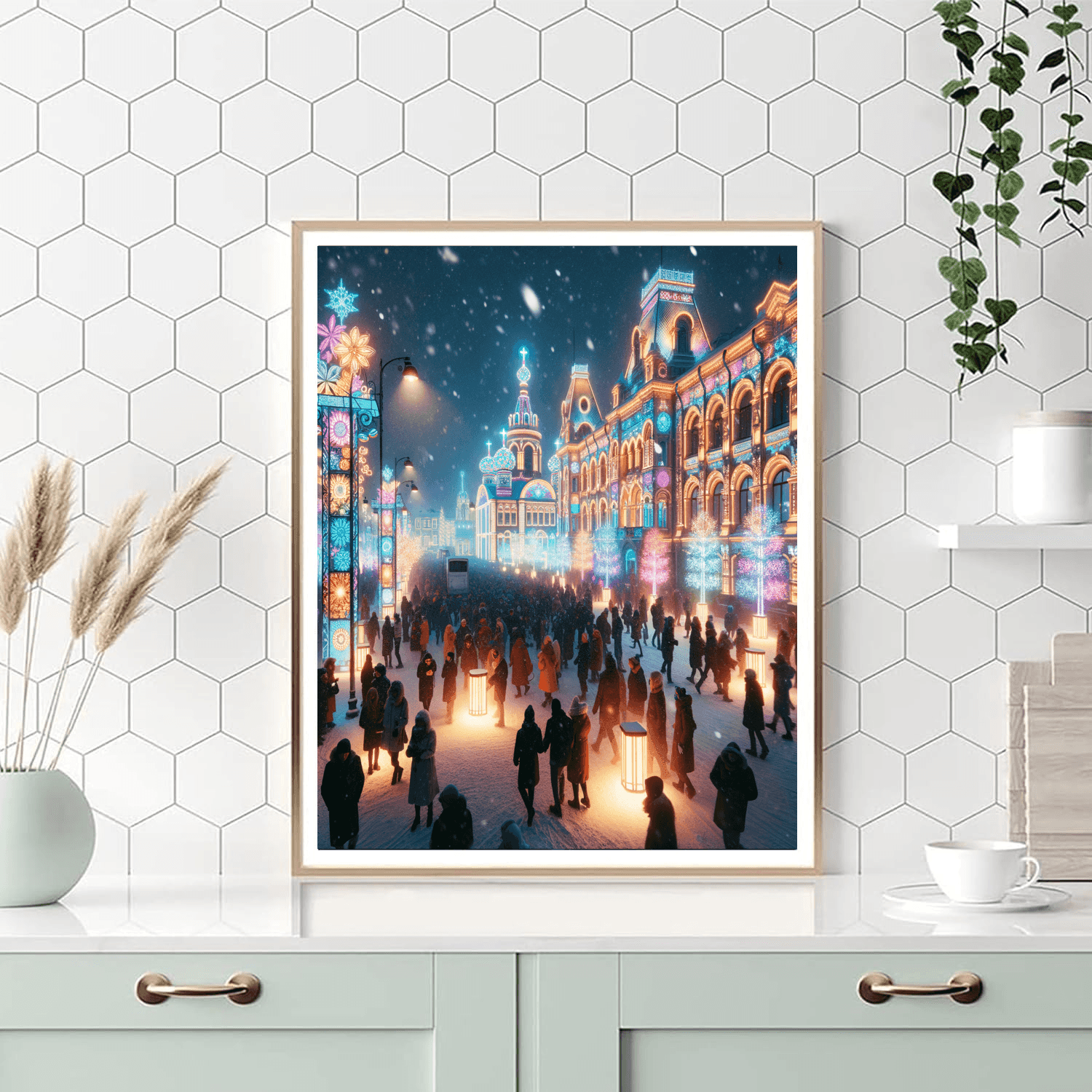 Norrköping Light Festival Painting By Numbers Kit