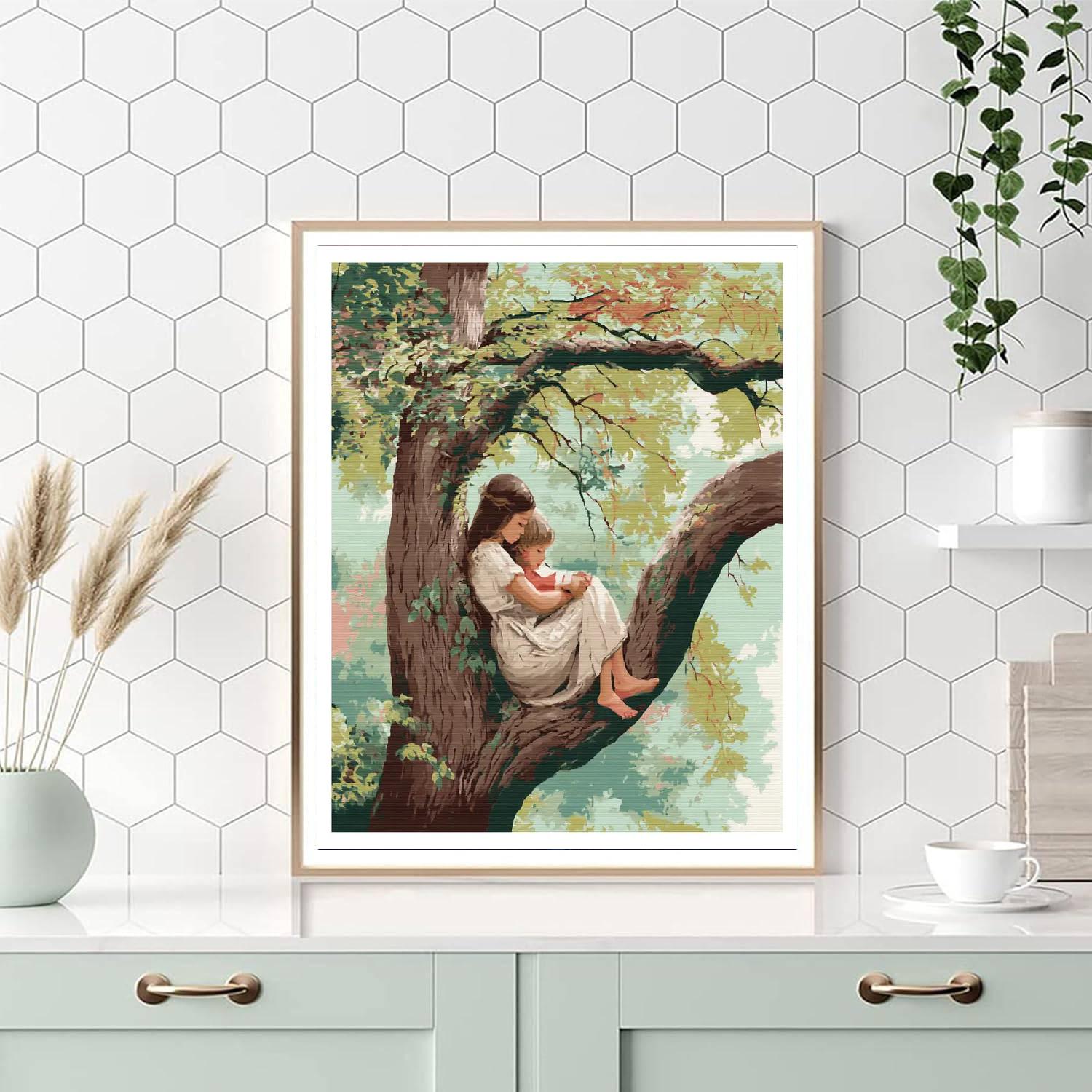 A Mother's Hug Paint By Numbers Kits