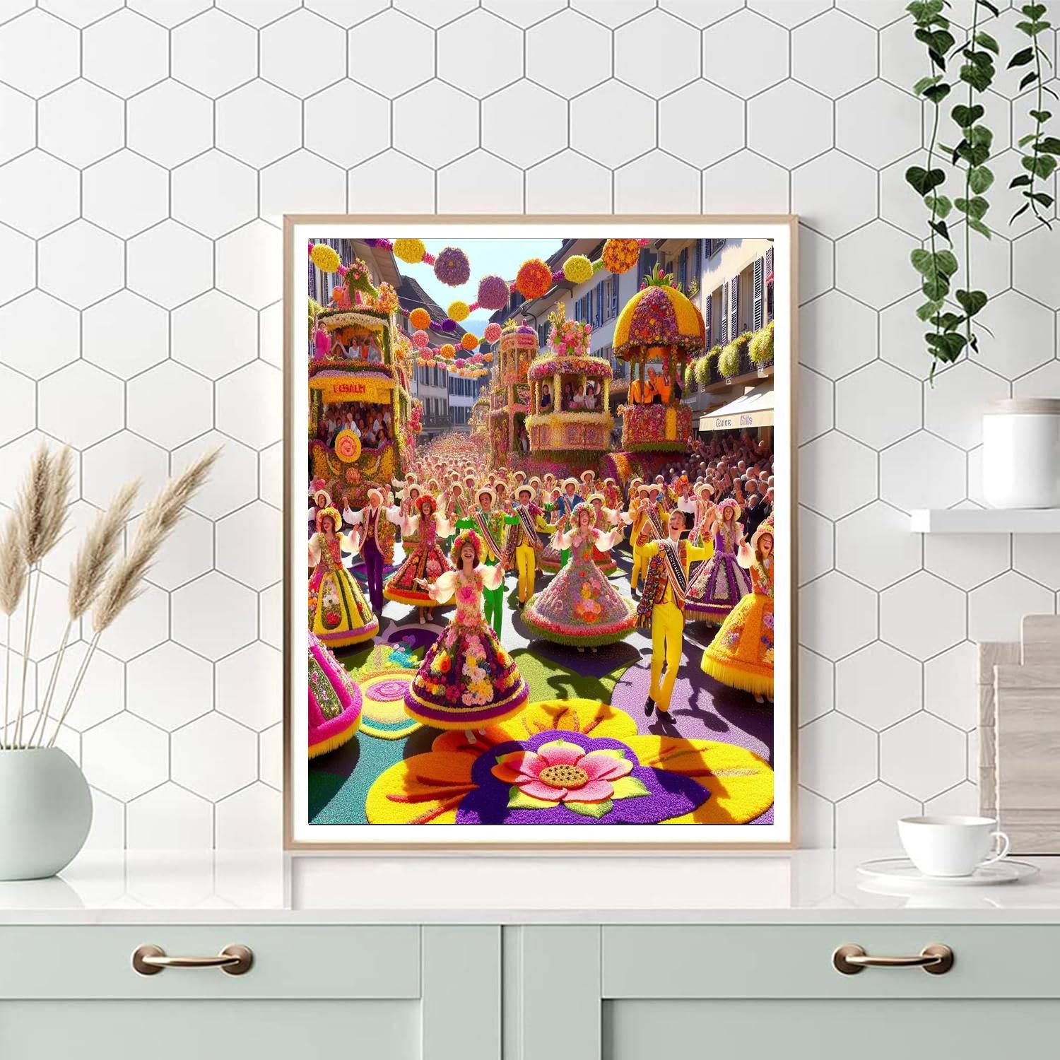 Festa Da Flor - Madeira Paint By Numbers Kits