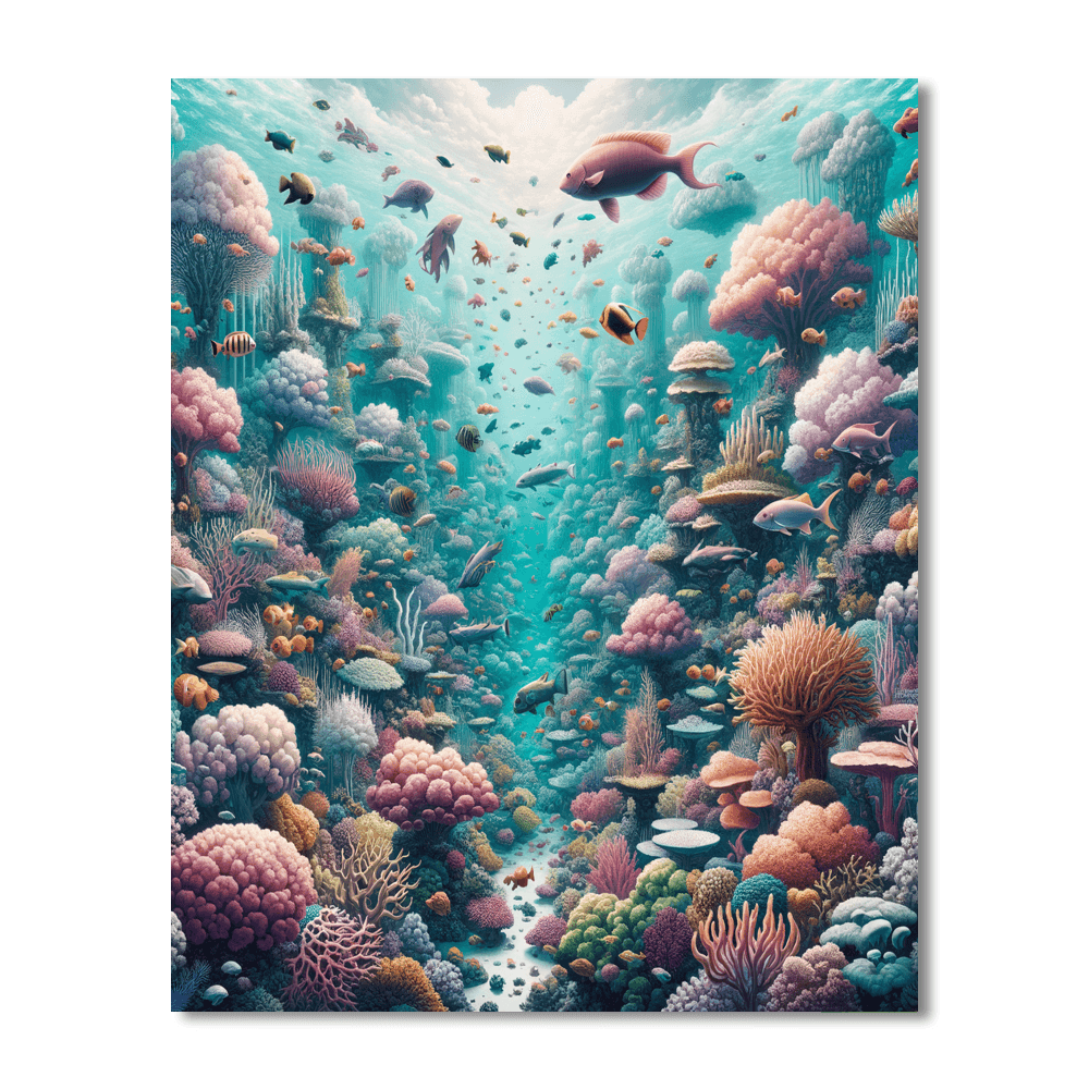 Mystical Undersea Dream Paint By Number