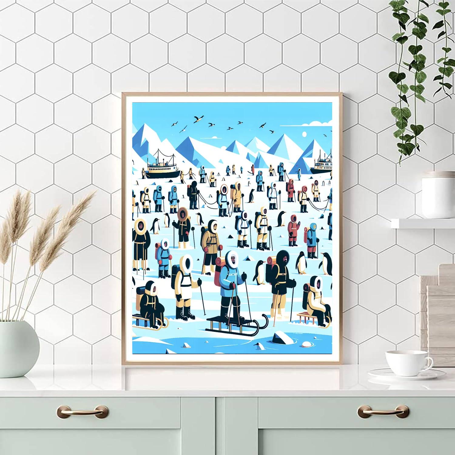 Arctic Expedition Journey Paint By Color