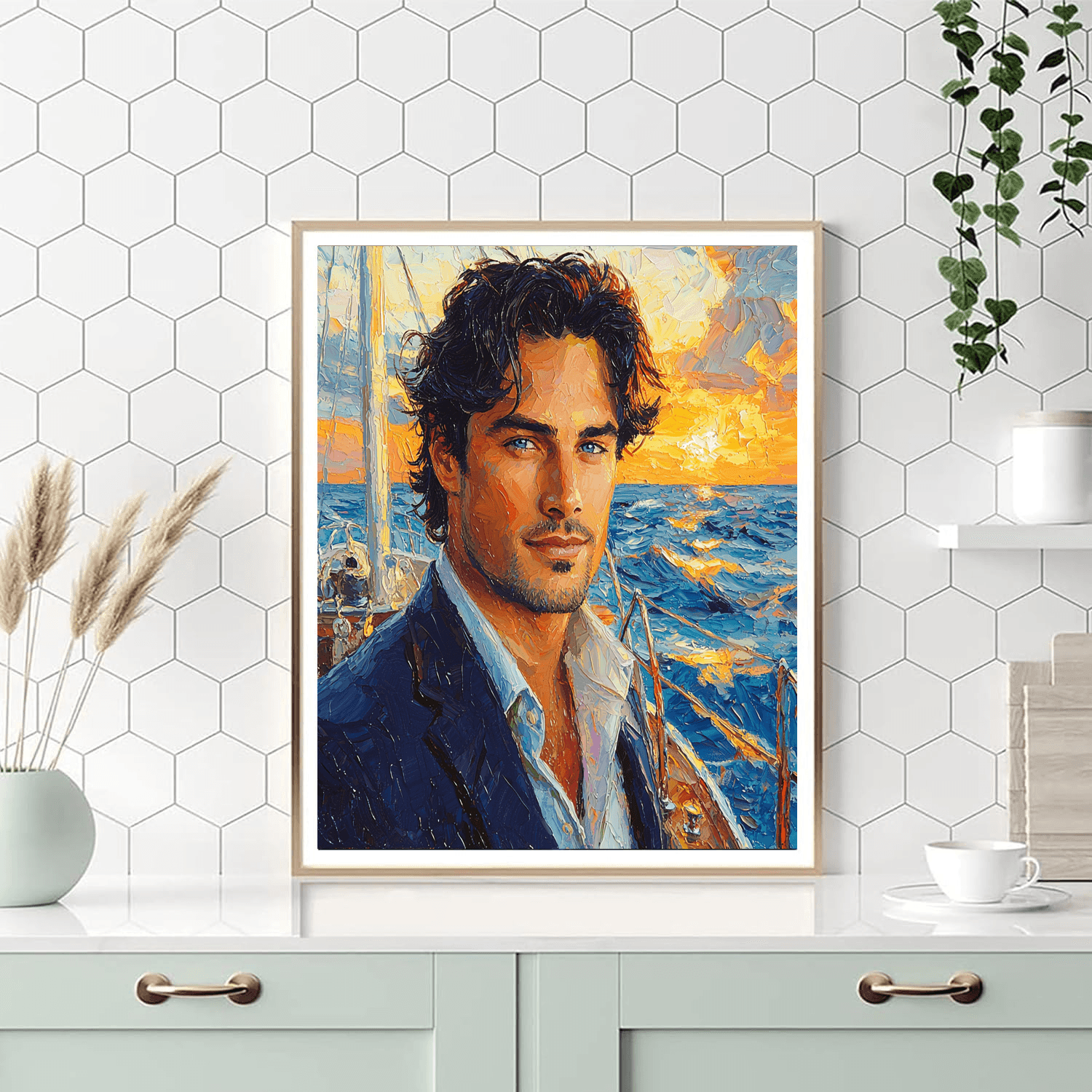 Leonardo Dicaprio: Sailing Beyond Titanic Dreams Paint By Number