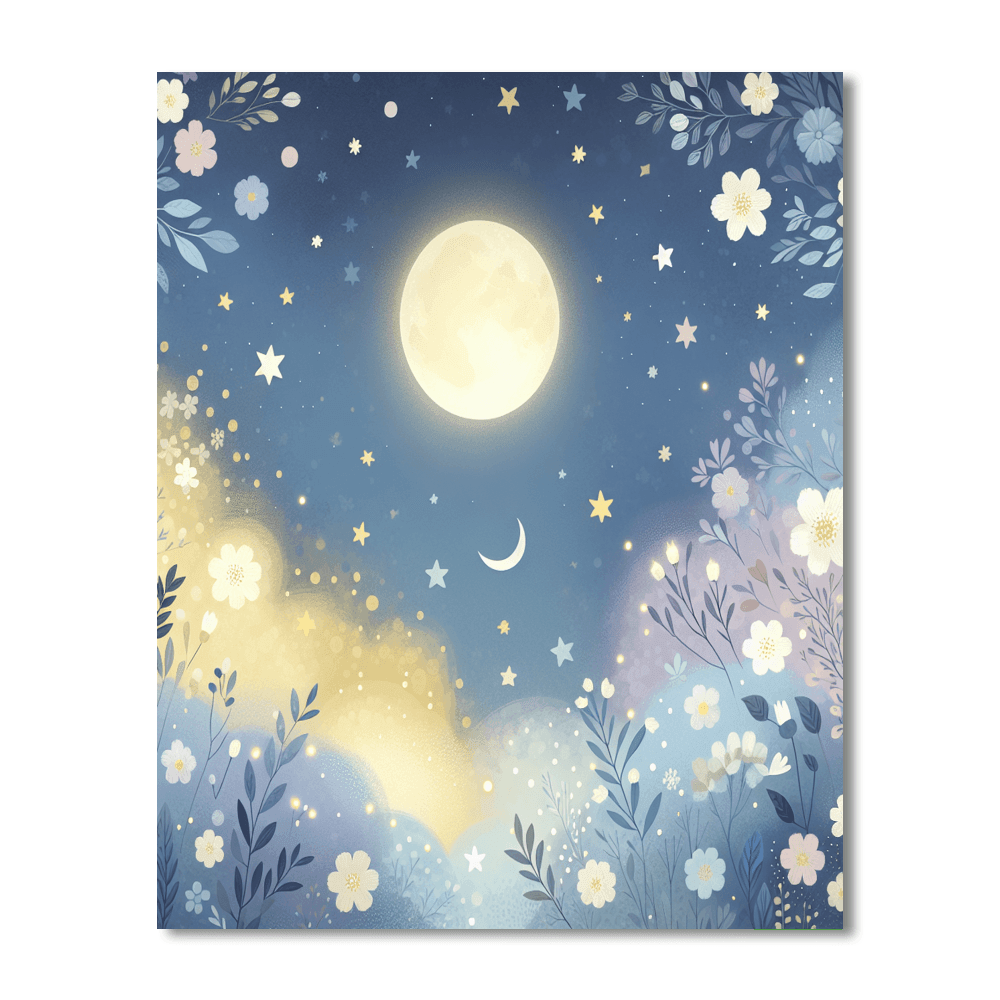 Sweet Dreams DIY Paint By Numbers