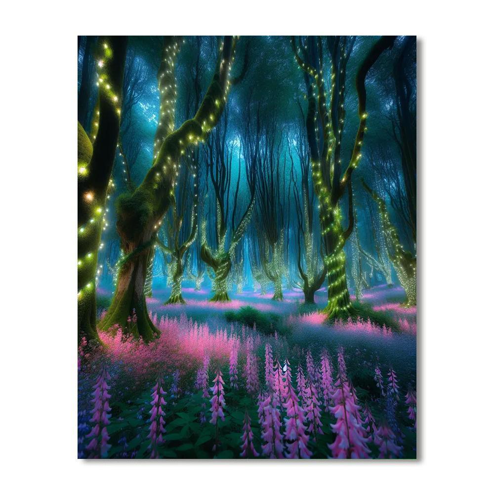 Magical Woodland Trail DIY Paint By Numbers