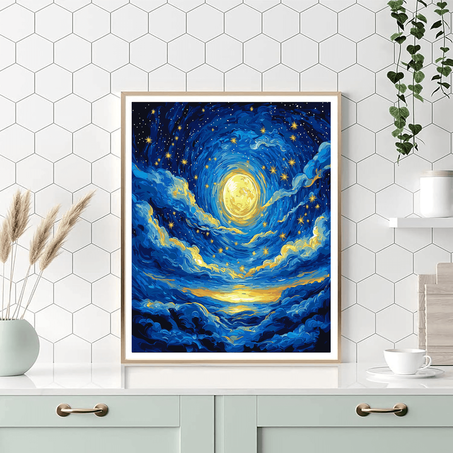 Vincent Van Gogh Inspired Celestial Skies Of Inspiration  Paint By Numbers Kits