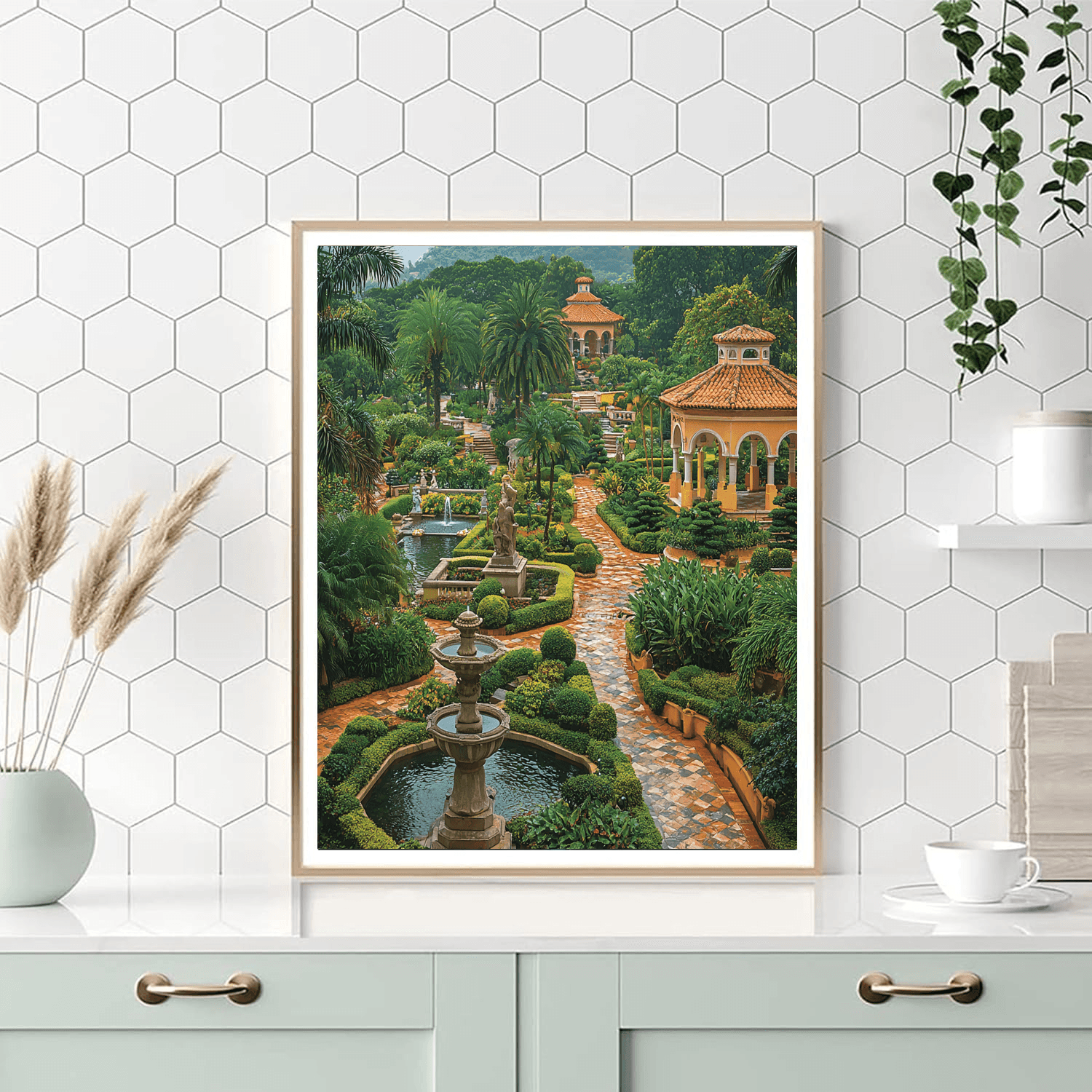 Hamilton Gardens - New Zealand Paint By Numbers Kits