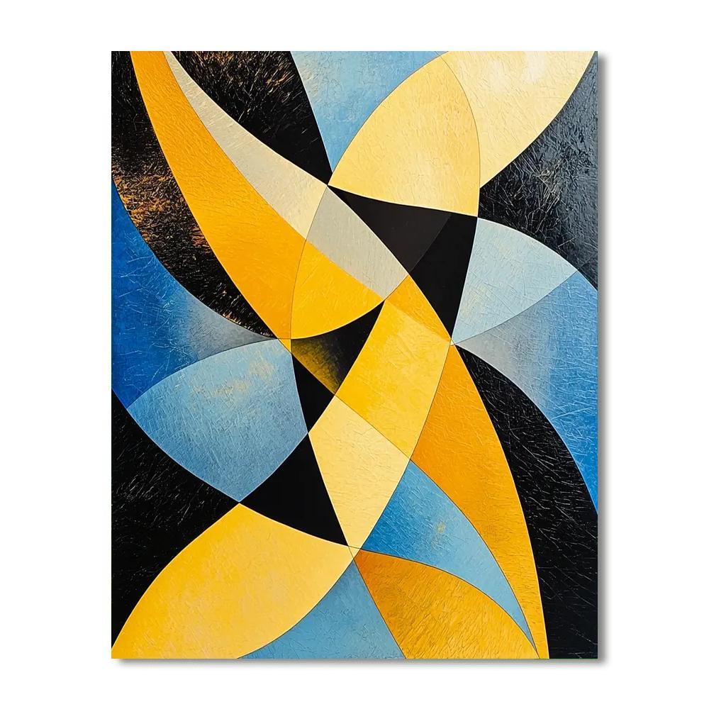 Kazimir Malevich Inspired Spectrum Of Geometries  Painting Number Kit