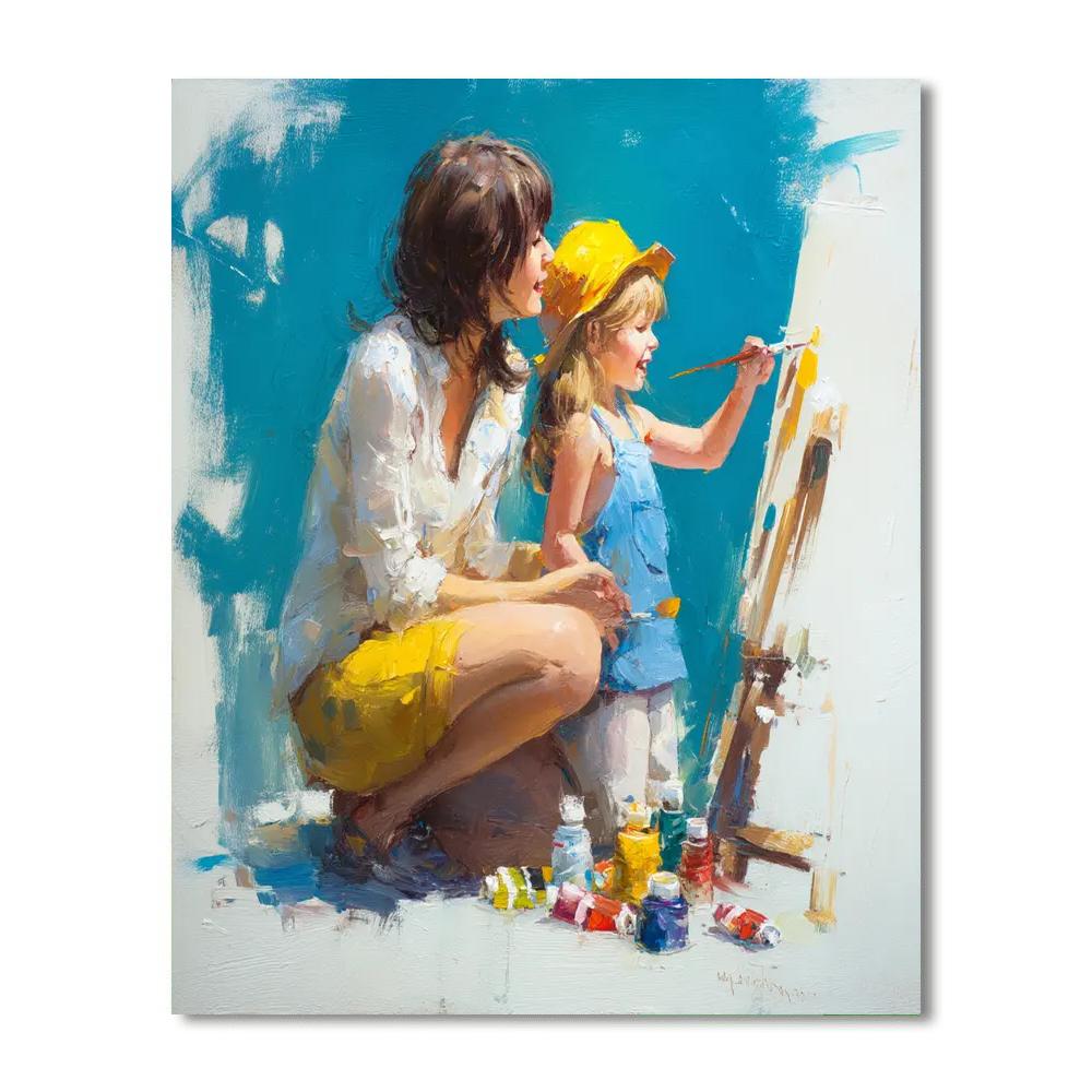 A Day Of Joy And Creativity DIY Paint By Numbers