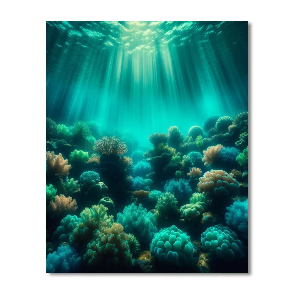 Aqua Harmony Paint By Numbers Kits