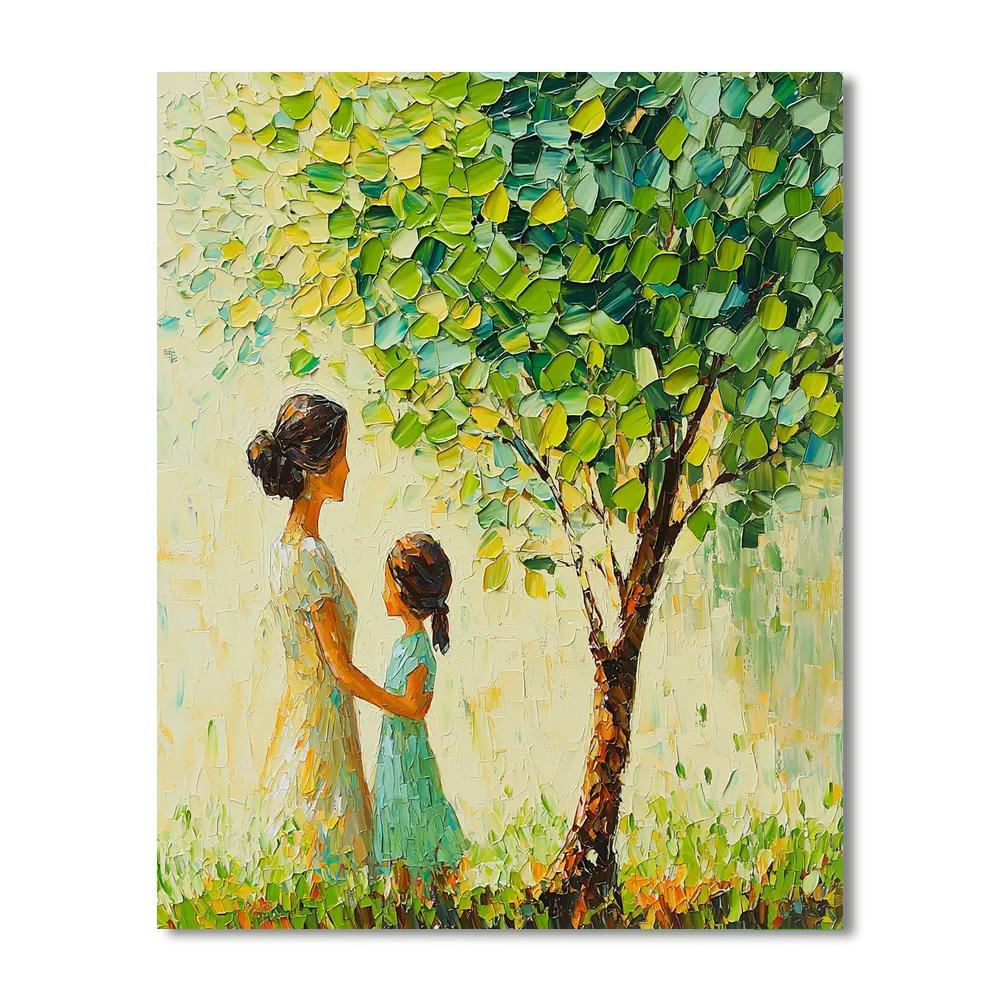 Hands That Nurture Number Painting