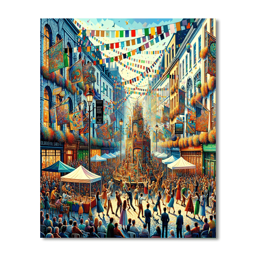 The Galway International Arts Festival Paint By Color