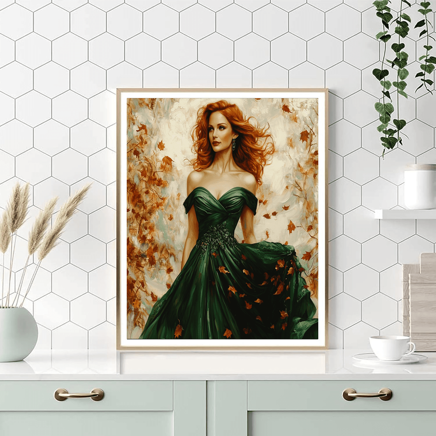 Jessica Chastain: The Vivid Visionary Of Hollywood Numbered Painting Kits
