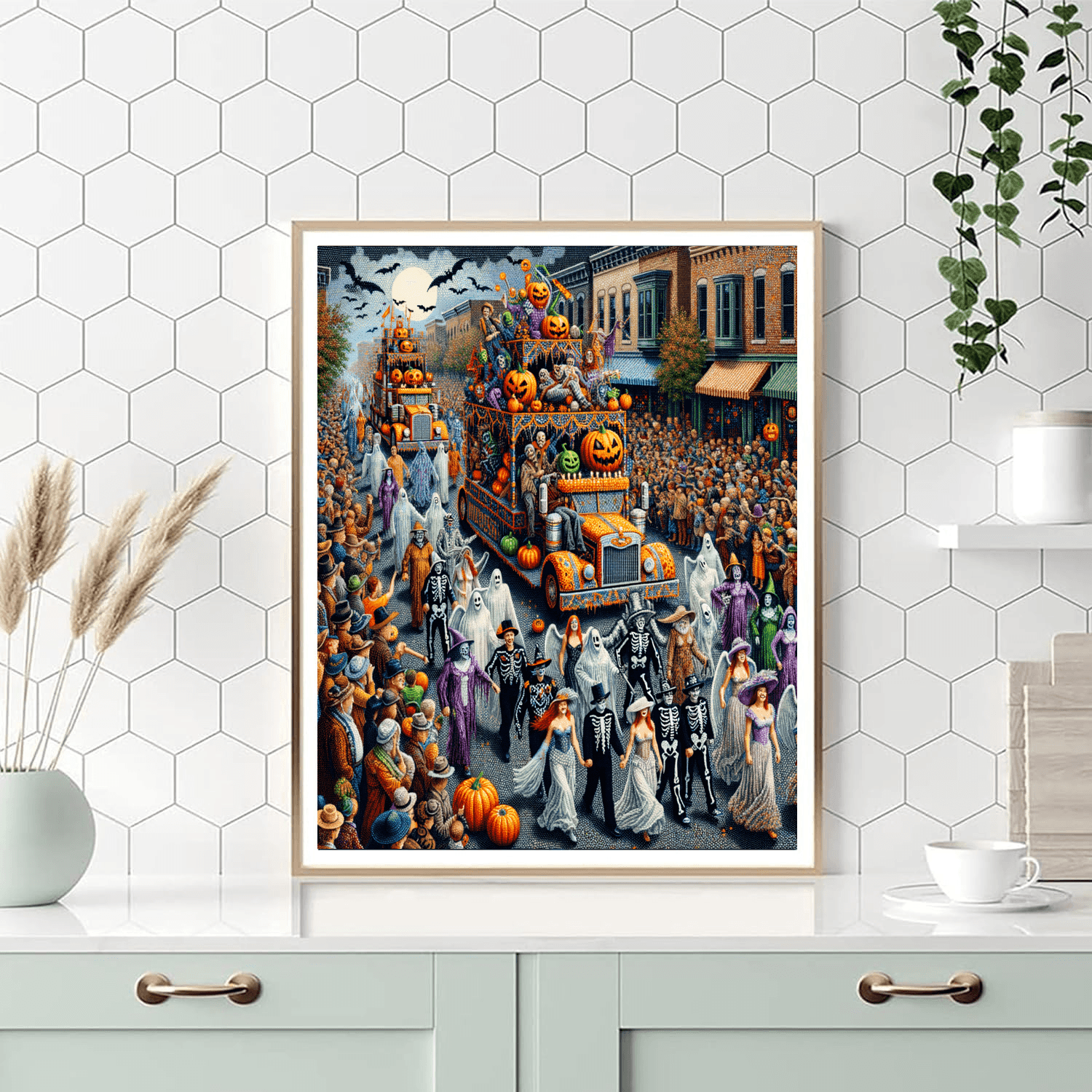 Krewe Of Boo Halloween Parade - New Orleans Paint By Numbers