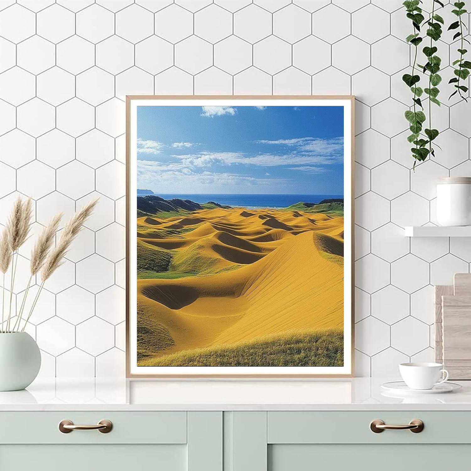 Tottori Sand Dunes Painting Number Kit