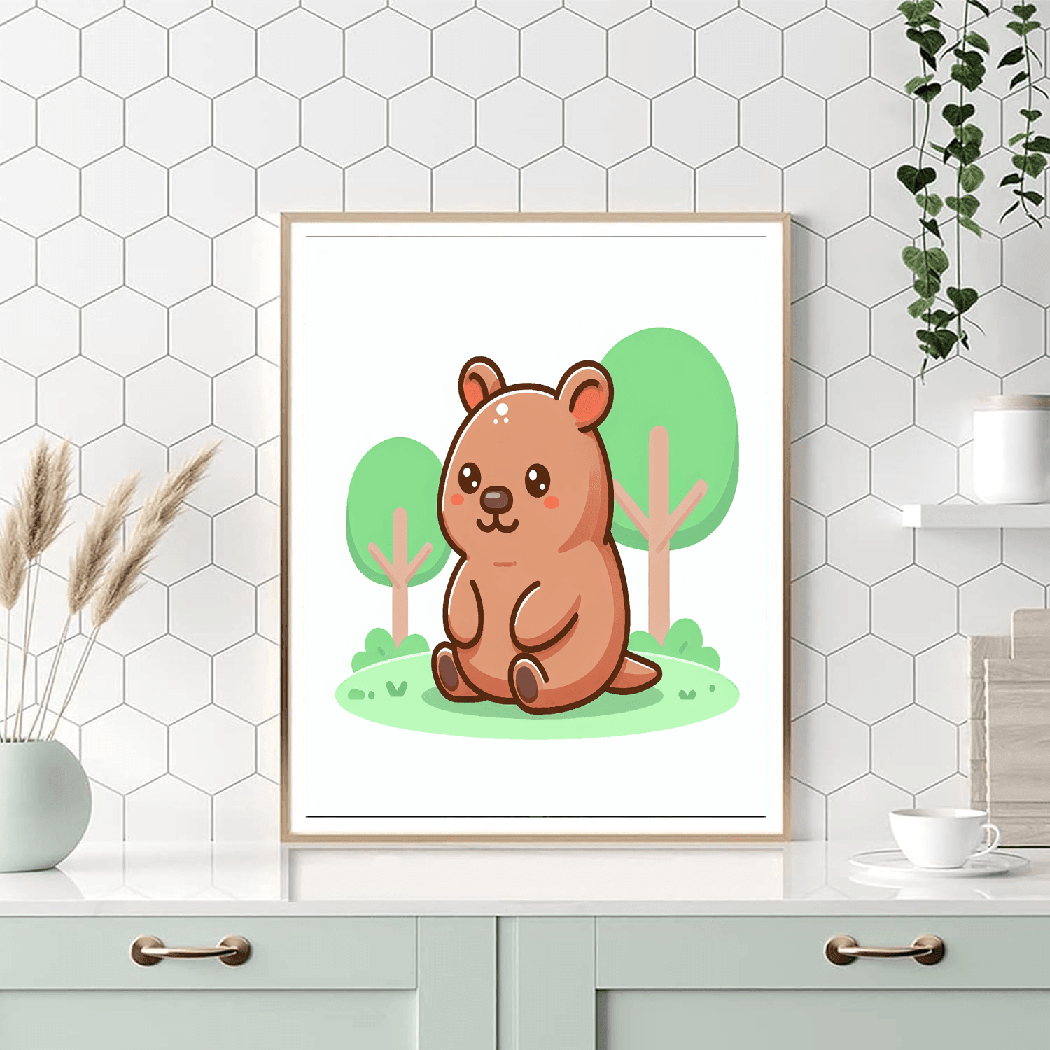 Witty Wombat Paint By Color