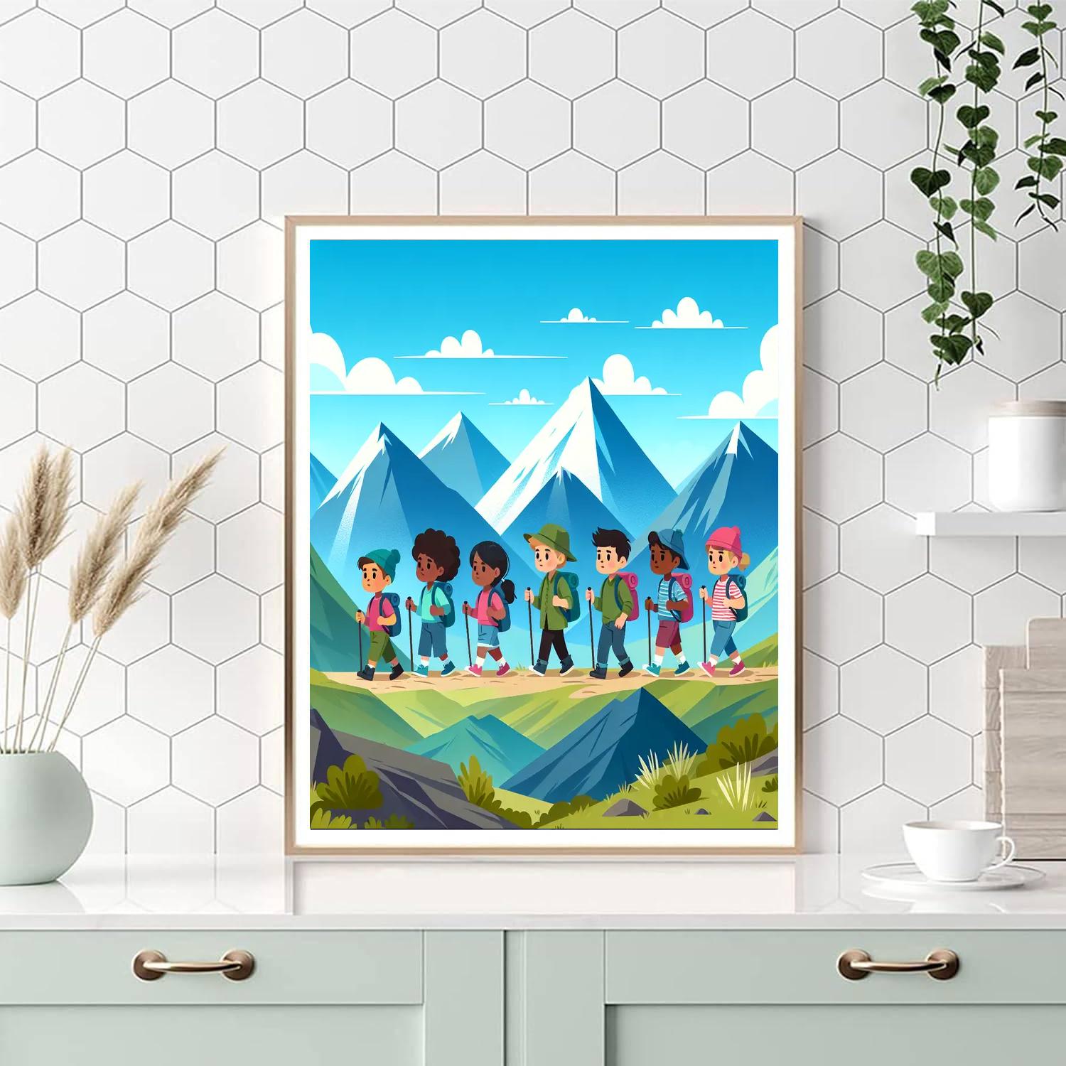Mountain Majesty Adventures Paint By Numbers Art