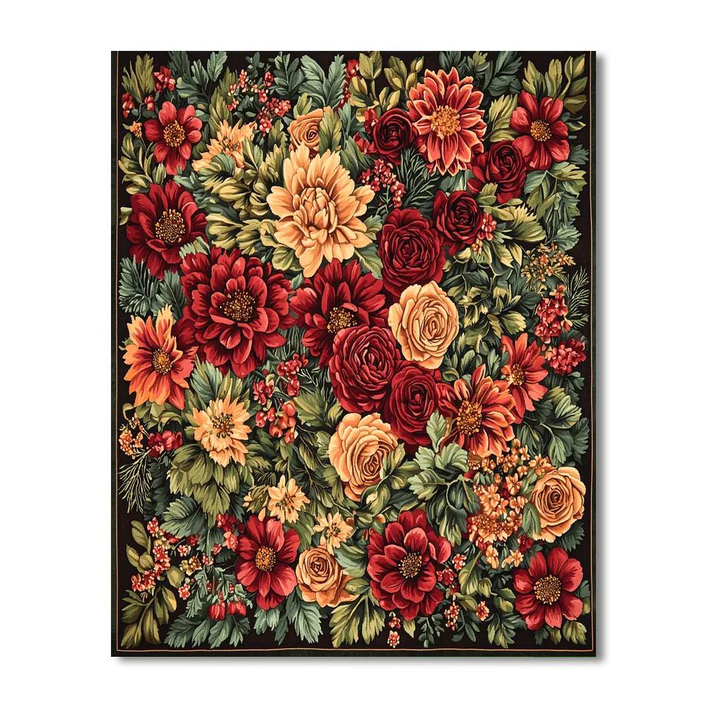 Frida Kahlo Inspired Tapestry Of Memories  Painting By Numbers Kit