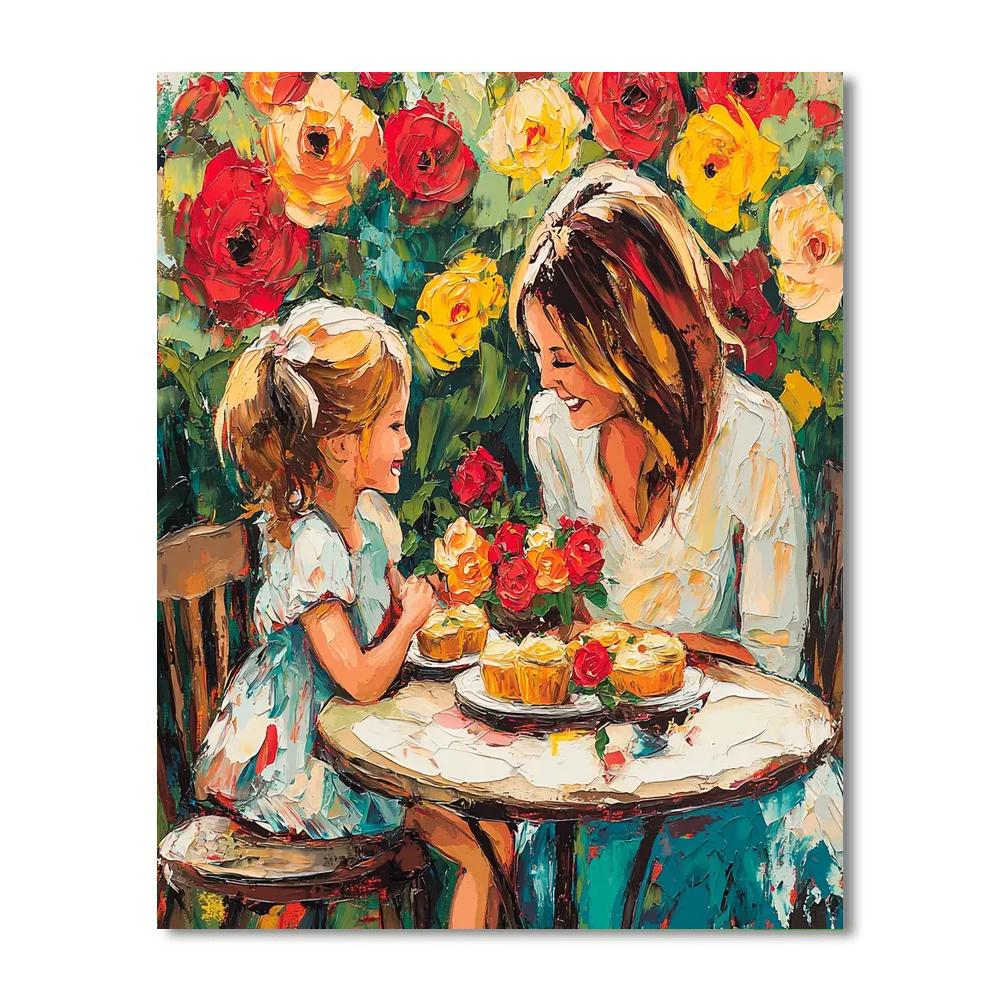 Mother’s Day Tea Party Numbered Painting Kits