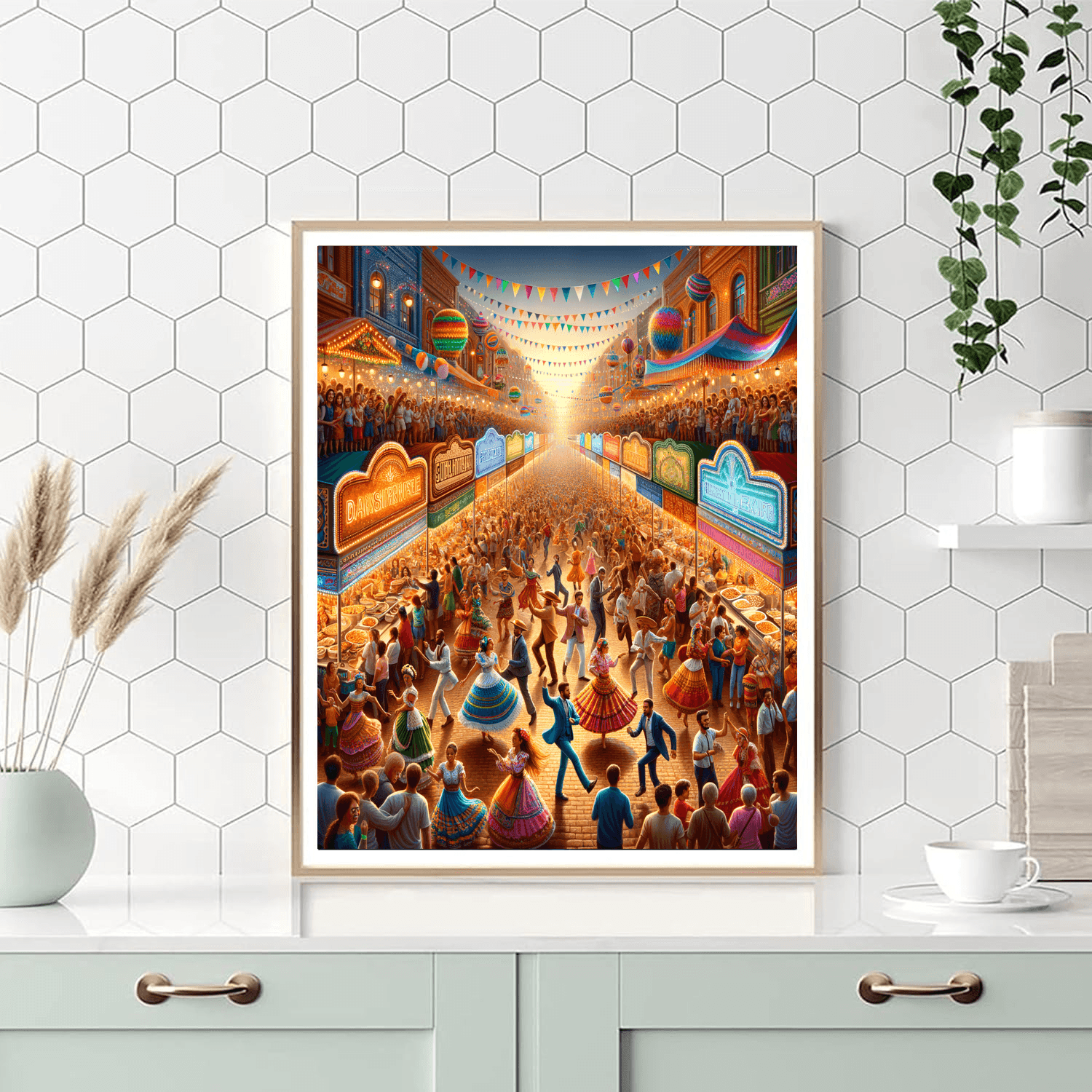 Feria De San Marcos Paint By Numbers Kits