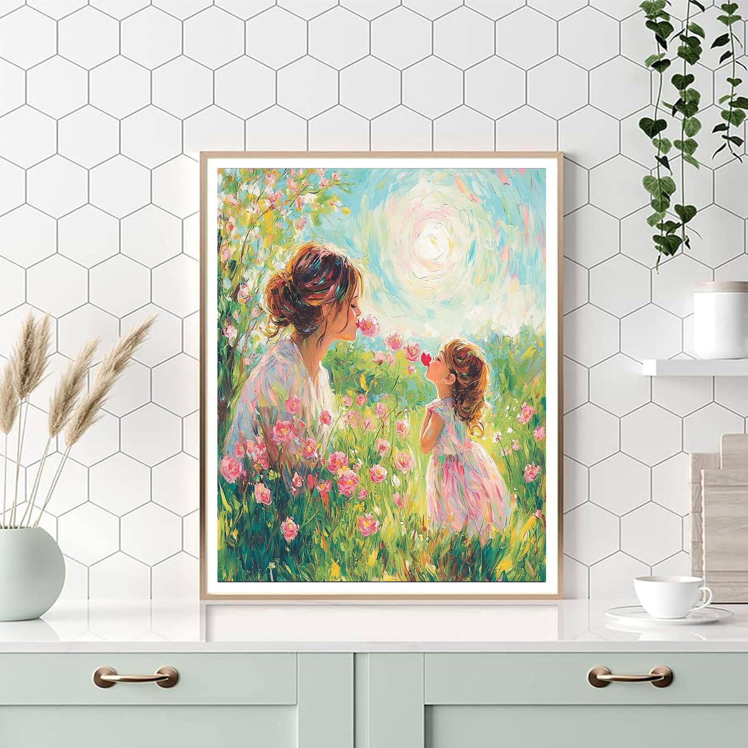 Kisses In The Breeze Paint By Numbers Kits