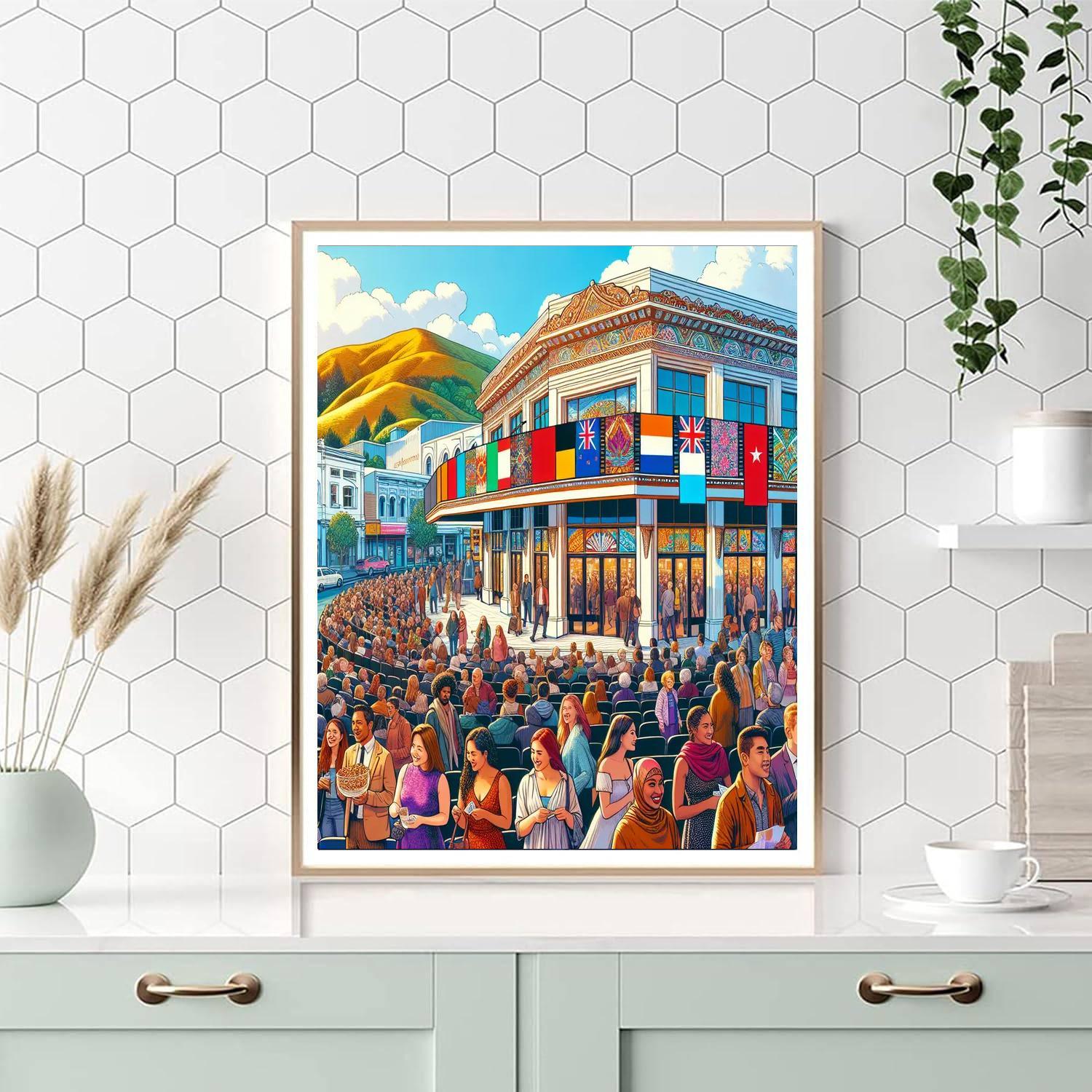 New Zealand International Film Festival - New Zealand DIY Paint By Numbers