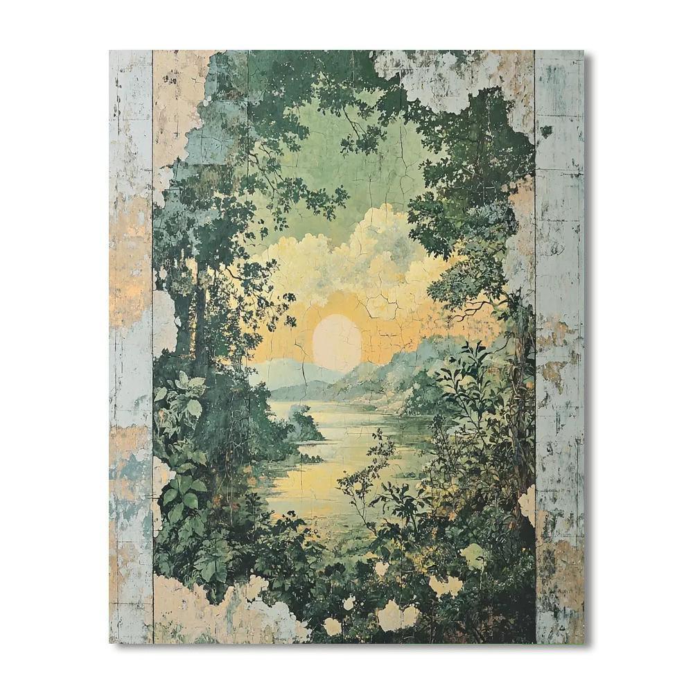 Max Ernst Inspired Fragments Of Reality  Paint By Numbers