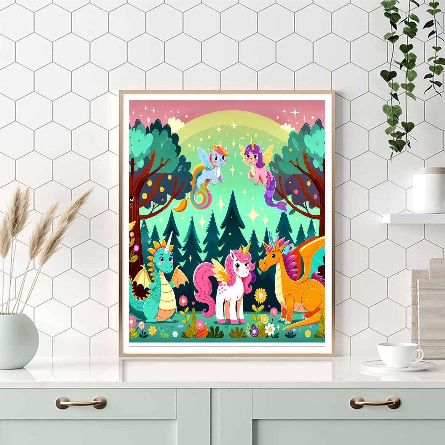 Fantastic Fairy Tale Adventure Numbered Painting Kits