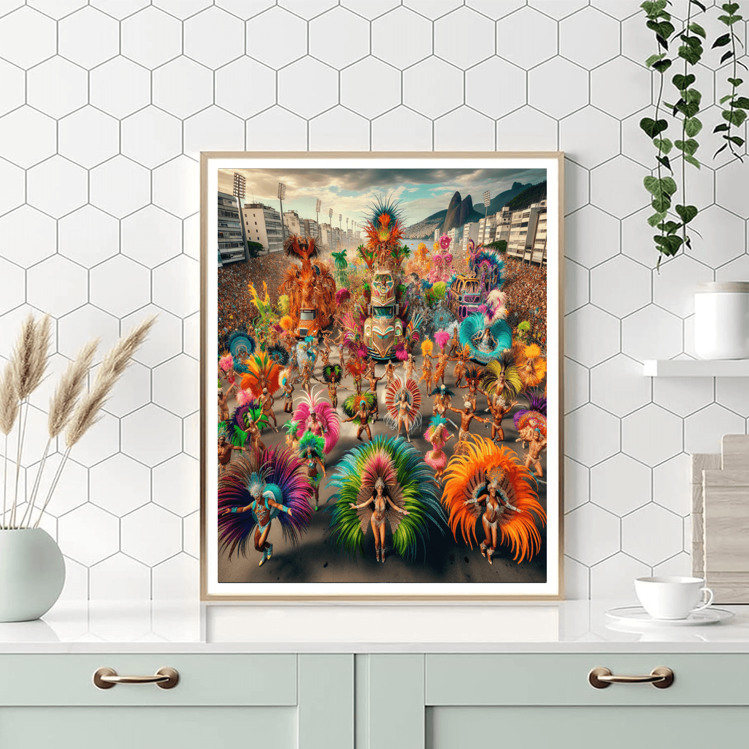 Rio Carnival Painting Number Kit
