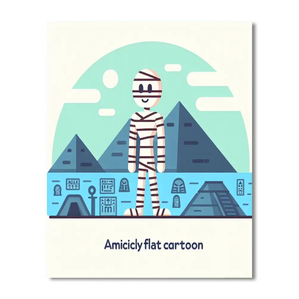 Adventure In Ancient Egypt DIY Paint By Numbers